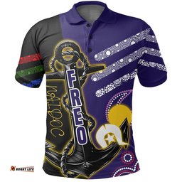 Custom Personalised Freo NAIDOC Week Polo Shirt Aboriginal Special Style - Amazing Aussie