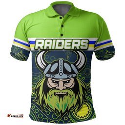 Custom Personalised Raiders Polo Shirt Personalise Style No.3 - Amazing Aussie