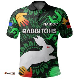 Naidoc Rabbitohs Polo Shirt Naidoc Patterns - Amazing Aussie