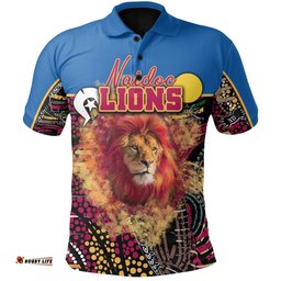 Brisbane Naidoc Week Polo Shirt Lions Sport Style - Ver.1 - Amazing Aussie