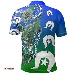 Torres Strait Islanders Polo Shirt Turtle - Amazing Aussie