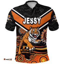 Jessy - Wests Tigers Polo Shirt 2021 Indigenous - Amazing Aussie
