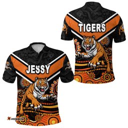 Jessy - Wests Tigers Polo Shirt 2021 Indigenous - Amazing Aussie