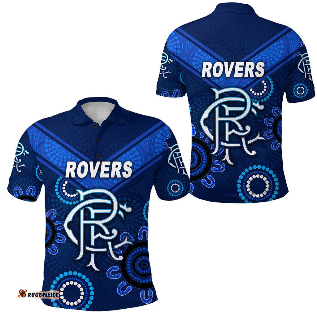 Rovers Football Club Polo Shirt Indigenous Version - Amazing Aussie