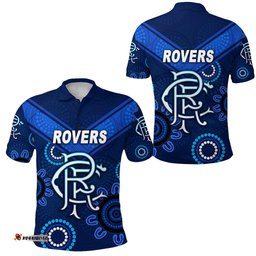 Rovers Football Club Polo Shirt Indigenous Version - Amazing Aussie