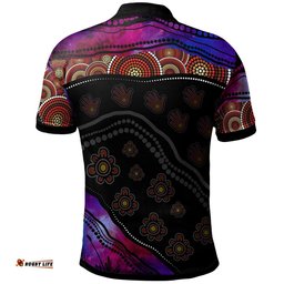 Aussie Aboriginal Polo Shirt Heal Country Torres Strait Islander - Amazing Aussie