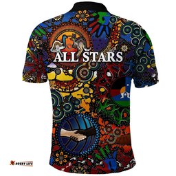 Indigenous All Stars Polo Shirt 2022 NAIDOC Week - Amazing Aussie
