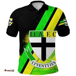 Lt. A. F. C - LTYENTYIES Polo Shirt AFL Northern Territory - Be Unique Version - Amazing Aussie