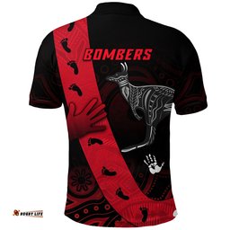 Bombers Indigenous Polo Shirt - Amazing Aussie