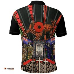 Vibe Hoodie Clothing - Anzac Day Lest We Forget Australia & New Zealand Polo Shirt - Amazing Aussie