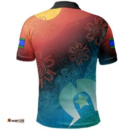 Custom Personalised Naidoc Week Polo Shirt Naidoc Theme 2021 No.2 - Amazing Aussie
