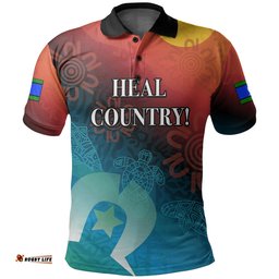 Custom Personalised Naidoc Week Polo Shirt Naidoc Theme 2021 No.2 - Amazing Aussie
