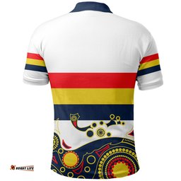 Adelaide Crows Polo Shirt Aboriginal Simple Style - Amazing Aussie