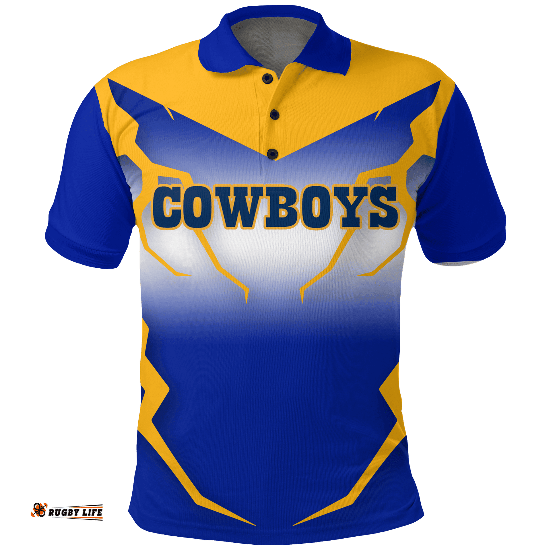 Custom Personalised Anmatjere Cowboys Football Club Polo Shirt - - Amazing Aussie