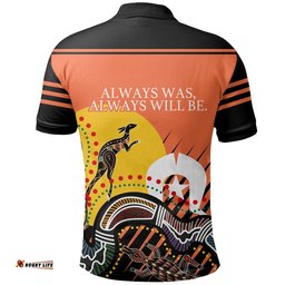 Perth Polo Shirt Scorchers NAIDOC Week Aboriginal - - Amazing Aussie
