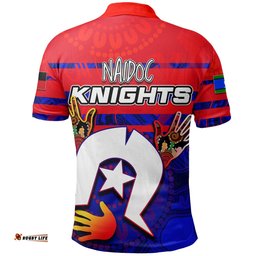 NAIDOC Knights Polo Shirt Naidoc Patterns No.1 - Amazing Aussie