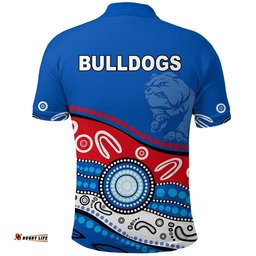 Bulldogs Indigenous Polo Shirt Western - Amazing Aussie