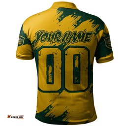 Amazing Aussie Aussie Wallabies Wallabies Kangaroo Power Rugby Polo Shirt