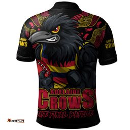 Amazing Aussie Adelaide Crows Final Clash Battle Edition Polo Shirt