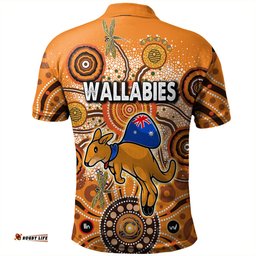 Amazing Aussie Australia Aboriginal Custom Dragonfly Flies Into Beehive And Snake Circle Polo Shirt
