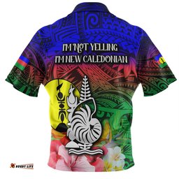 Amazing Aussie Australia South Sea Islanders I'm New Caledonian In Polynesian Style With Tropical Hibiscus Flowers Polo Shirt