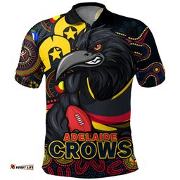 Amazing Aussie Adelaide Crows NAIDOC Spirit Of Country Polo Shirt