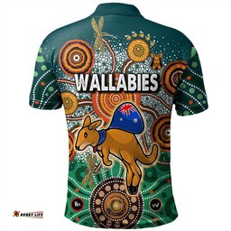Amazing Aussie Australia Aboriginal Custom Dragonfly Flies Into Beehive And Snake Circle 2 Polo Shirt
