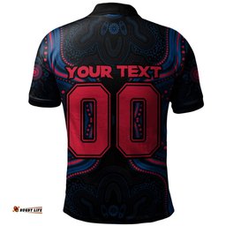 Amazing Aussie Adelaide Crows Spirit Warriors Of The Game Polo Shirt