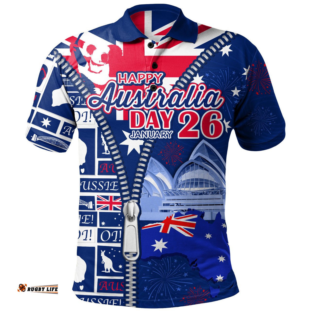 Amazing Aussie Australia Australia Day Spirit ��� 26th January Special Polo Shirt