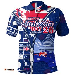 Amazing Aussie Australia Australia Day Spirit ��� 26th January Special Polo Shirt