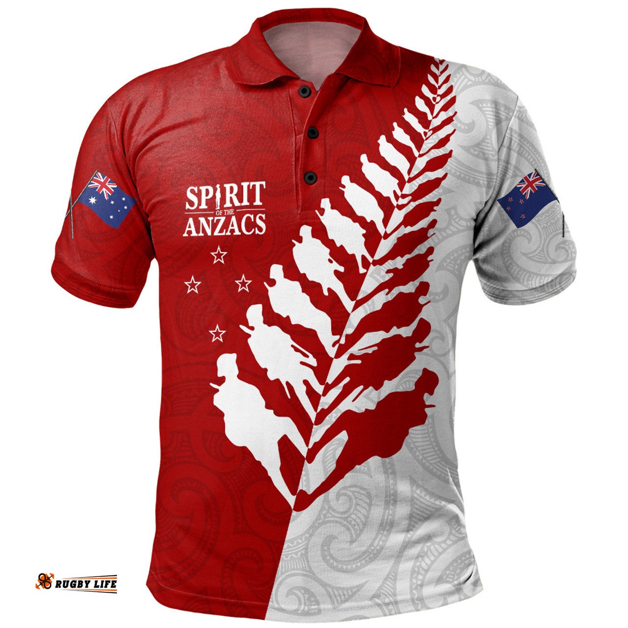 Amazing Aussie Australia New Zealand Anzac Day Custom Spirit Of The Anzacs Polo Shirt