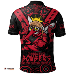 Amazing Aussie Essendon Ripped Legacy Of The Game Polo Shirt