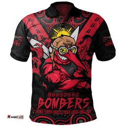 Amazing Aussie Essendon Ripped Legacy Of The Game Polo Shirt