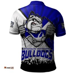Amazing Aussie Canterbury Bankstown Bulldogs Fearless Soul Series Polo Shirt