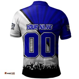 Amazing Aussie Canterbury Bankstown Bulldogs Fearless Soul Series Polo Shirt