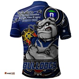 Amazing Aussie Canterbury Bankstown Bulldogs Spirit Of NAIDOC Series Polo Shirt