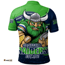 Amazing Aussie Canberra Raiders Battle For Glory Rugby Finals Edition Polo Shirt