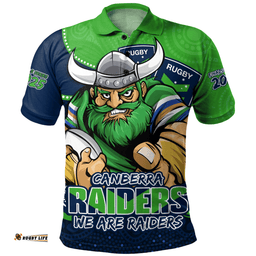 Amazing Aussie Canberra Raiders Battle For Glory Rugby Finals Edition Polo Shirt