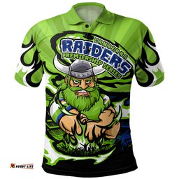 Amazing Aussie Canberra Raiders Premiership Series Sports Gear Polo Shirt