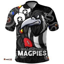 Amazing Aussie Collingwood NAIDOC Spirit Of Country Polo Shirt