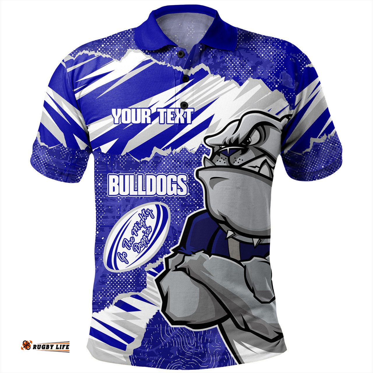 Amazing Aussie Canterbury Bankstown Bulldogs Theme Song Polo Shirt