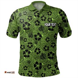 Amazing Aussie Canberra Raiders Scream With Tropical Patterns Polo Shirt