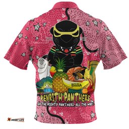 Amazing Aussie Penrith Panthers Custom Australian Big Things (Pink) Polo Shirt