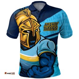 Amazing Aussie Gold Coast Titans Defend The Pride Polo Shirt