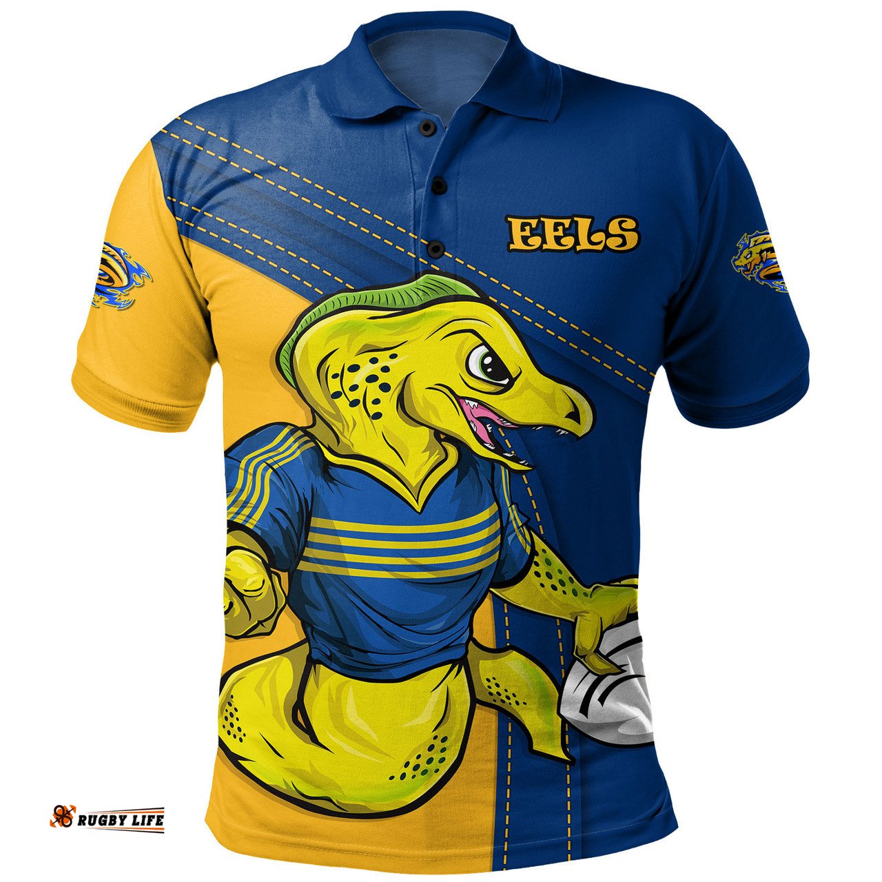 Amazing Aussie Parramatta Eels Custom Team Of Us Die Hard Fan Supporters Polo Shirt
