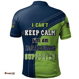 Amazing Aussie Canberra Raiders Custom Team Of Us Die Hard Fan Supporters Polo Shirt