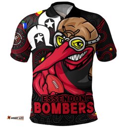 Amazing Aussie Essendon NAIDOC Spirit Of Country Polo Shirt