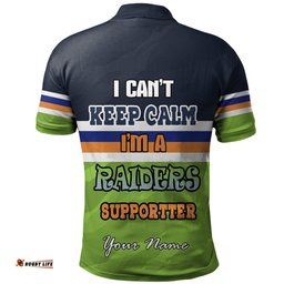 Amazing Aussie Canberra Raiders Custom Canberra Raiders Supporter Polo Shirt