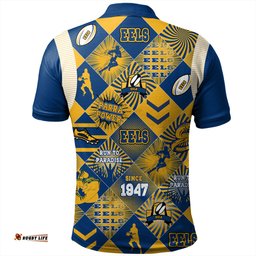 Amazing Aussie Parramatta Eels Sport Argyle Patterns Style Tough Fan Rugby For Life Polo Shirt
