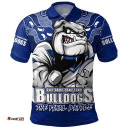 Amazing Aussie Canterbury Bankstown Bulldogs Final Clash Battle Edition Polo Shirt